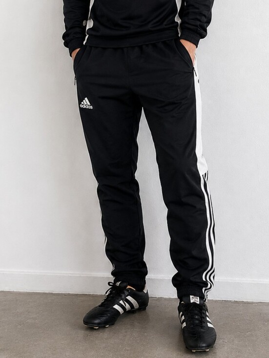 adidas Other - ADIDAS Clima WU Pant Black White Track Pants Men's Medium Blokecore